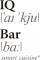 IQ Bar