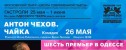 спектакль Антон Чехов. Чайка