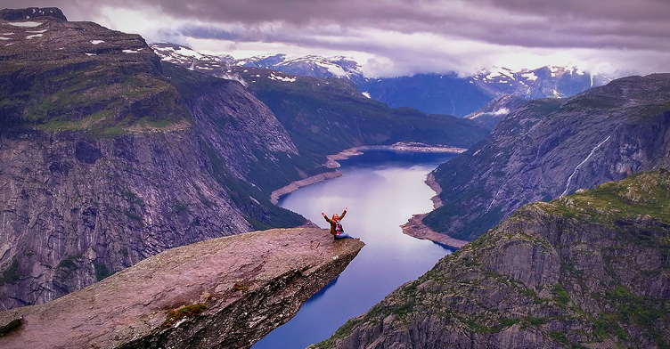 Как попрыгать на языке Тролля или Бюджетное путешествие по Норвегии