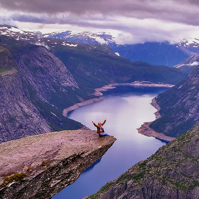 Как попрыгать на языке Тролля или Бюджетное путешествие по Норвегии