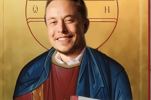 Ученые составили фоторобот бога. Он очень похож на Илона Маска