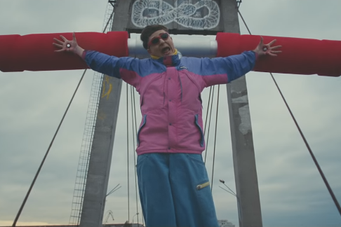 Американский певец снял клип в Киеве. Видео