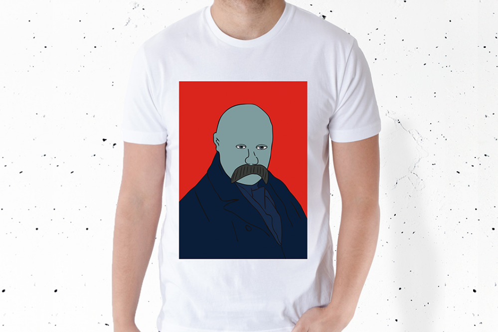 В продаже появились футболки со скандальным изображением Шевченко