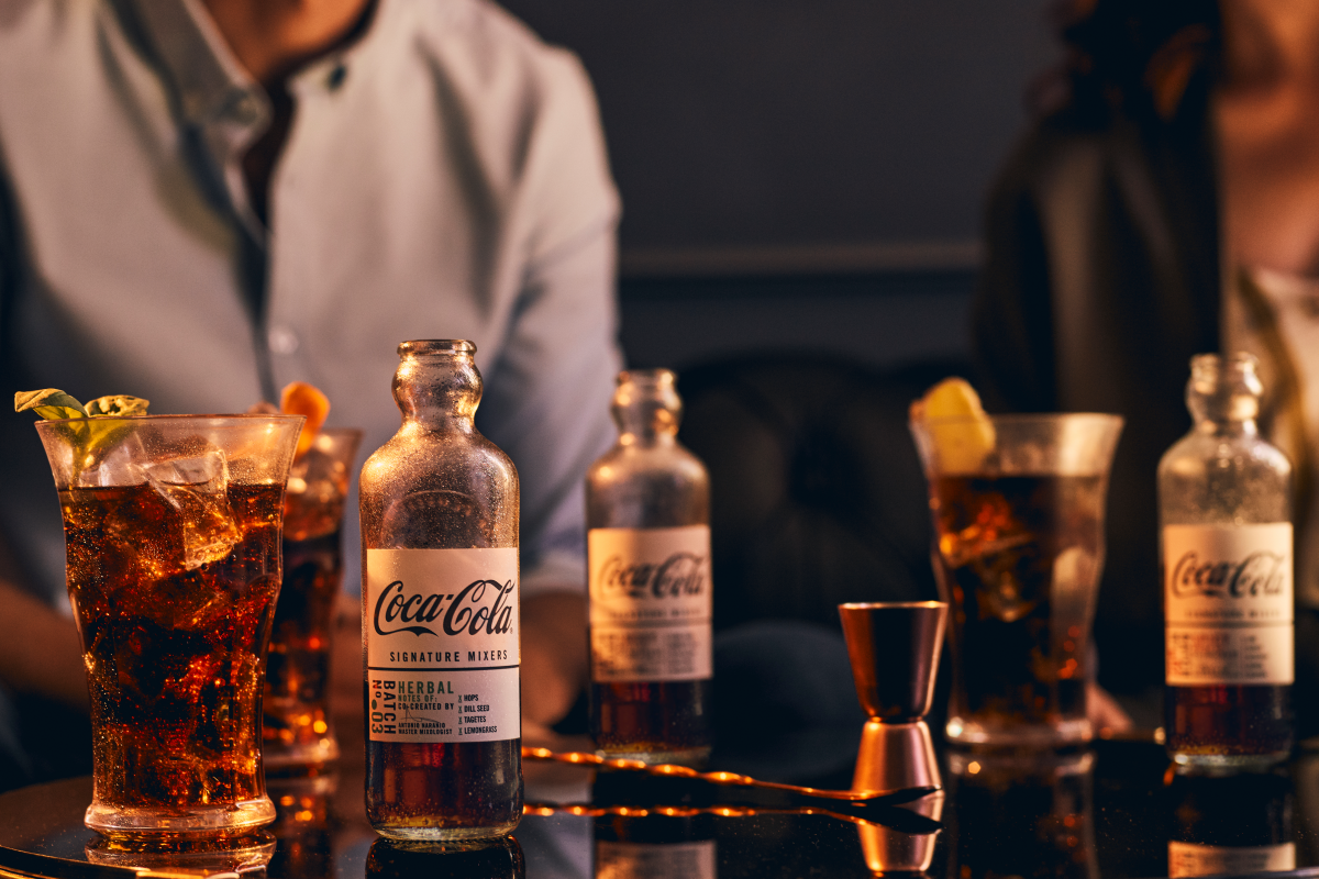 Сoca-Сola создала новые напитки для алкогольных коктейлей