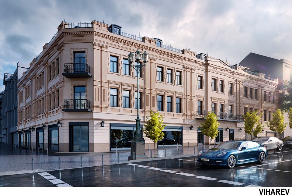 Как будет выглядеть здание Центрального гастронома после реставрации. Фото