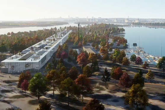 На Оболони построят IT-парк с горизонтальной высоткой