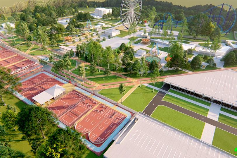 Как будет выглядеть обновленный Гидропарк. Фото