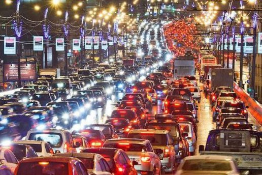 Киев попал в топ-15 городов мира с самыми загруженными дорогами