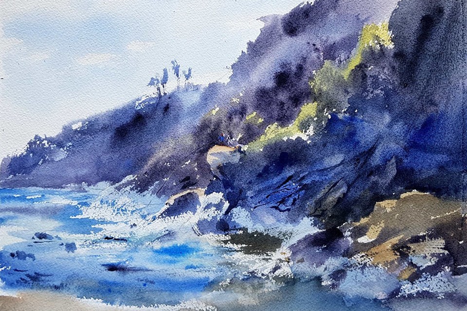 В Киеве проходит бесплатный фестиваль акварели