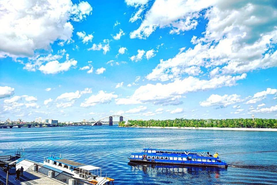 Стали известны расписание и стоимость нового речного маршрута на Оболонь