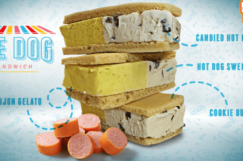Американская компания придумала мороженое со вкусом хот-дога