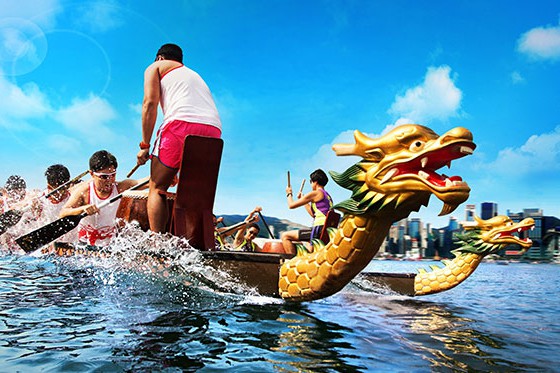 В Киеве пройдут соревнования на лодках в виде дракона