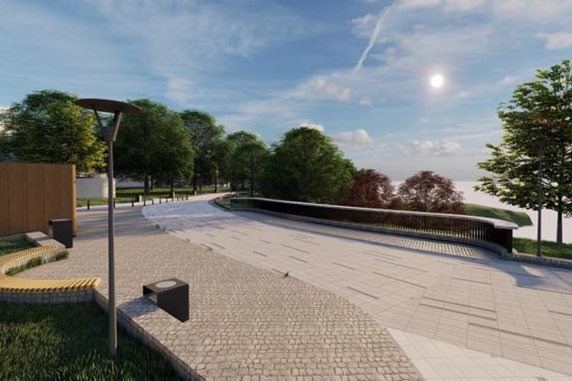 Как будет выглядеть Пейзажная аллея после реконструкции. Фото