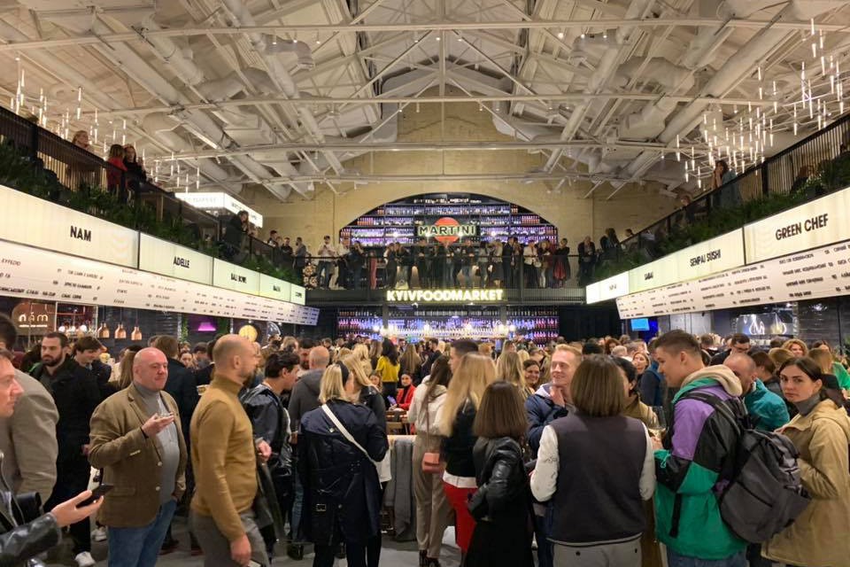 В Киеве состоялось неофициальное открытие Kyiv Food Market. Фото