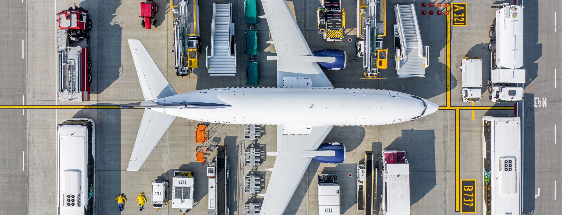 Tetris Challenge: аэропорт «Киев» сделал впечатляющий снимок с высоты