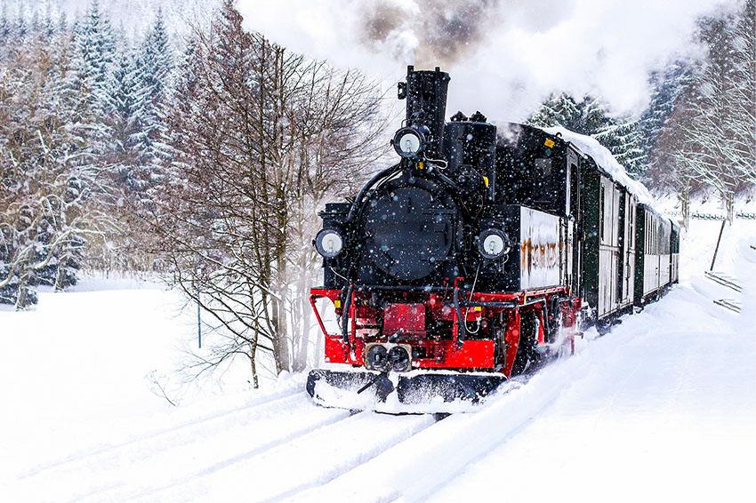 Зимой в Сырецком парке будет курсировать «Полярный экспресс»