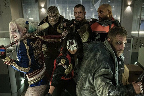 В сети появились кадры со съемочной площадки «Отряда самоубийц». Фото