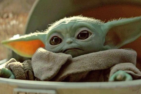 Малыш Йода стал звездой интернета