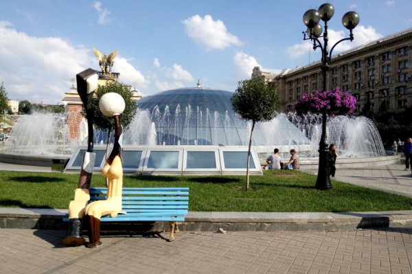 Представлена новая скульптура от автора 