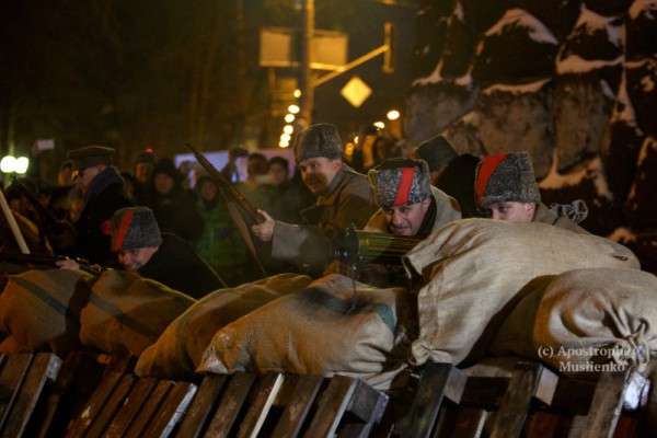 В Киеве пройдет реконструкция боя за завод 