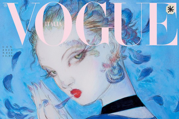 Все ради природы: январский Vogue Italia вышел с иллюстрациями, а не фотографиями