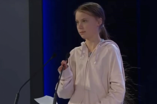 Грета Тунберг выступила на Всемирном экономической форуме с требованиями