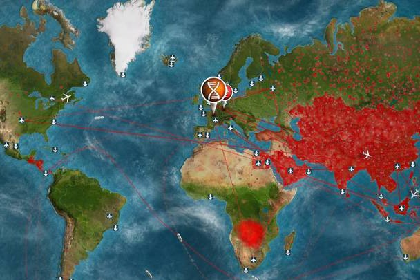 Украинские школьники на уроках биологии выполняют задания по игре Plague Inc