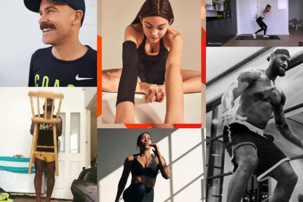 Nike допомагає людям зберігати мотивацію і надихає тренуватися вдома