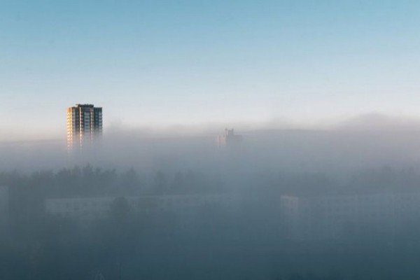 В Киеве вновь наблюдается сильный смог и высокое загрязнение воздуха