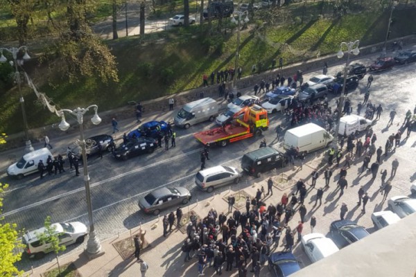 Под Кабинетом министров прошел митинг предпринимателей: фото и видео