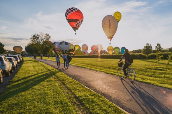 Под Киевом стартовал  масштабный фестиваль воздушных шаров