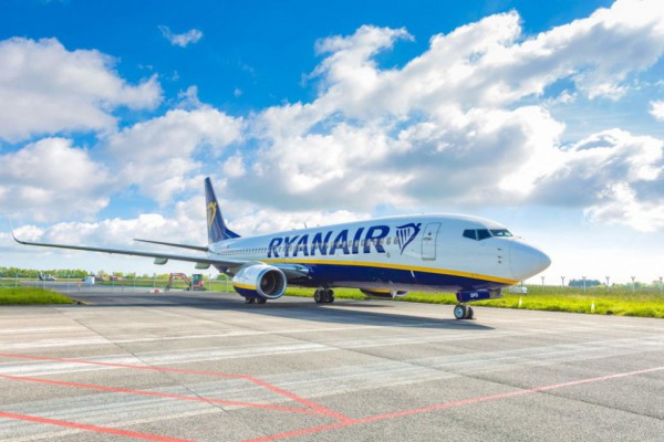 Ирландская авиакомпания Ryanair запустила рейсы из Италии в Украину
