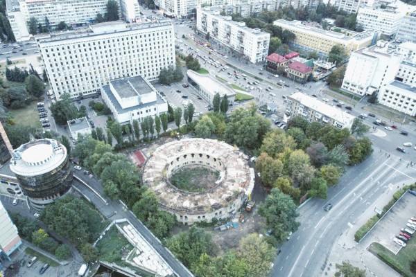 Стало известно, когда закончат первую очередь реконструкции Наводницкой башни Киевской крепости