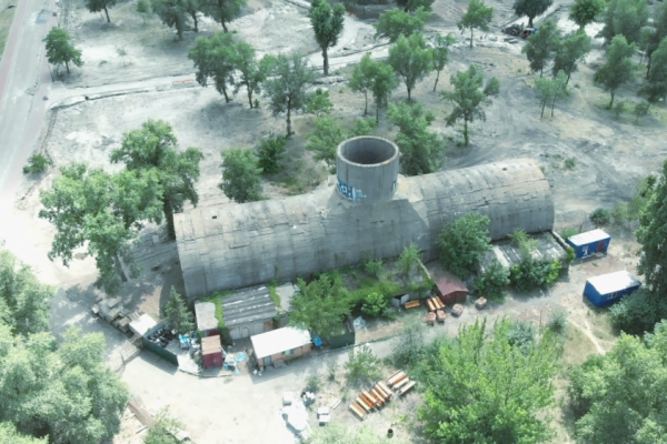 В парке «Наталка» реставрируют кессон: здесь появится стеклянная башня и смотровые площадки