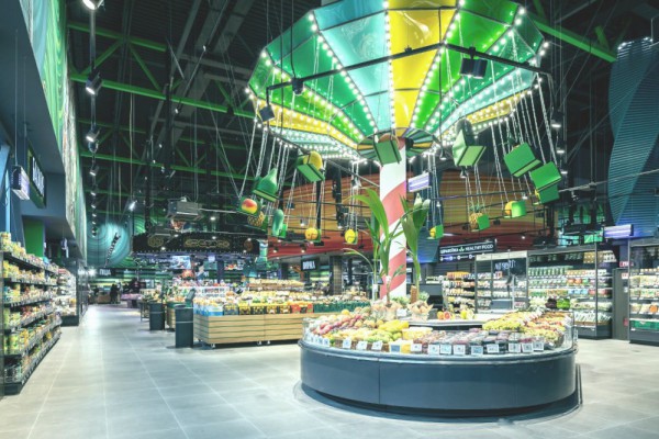 На Софиевской Борщаговке открылся первый супермаркет, который использует 