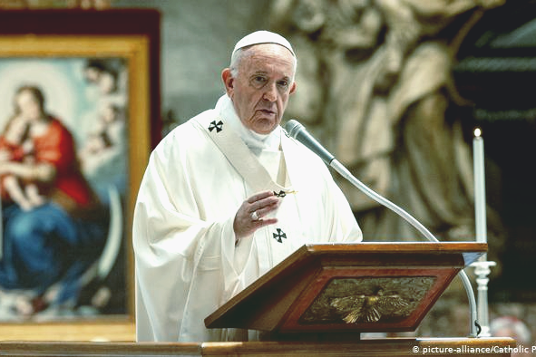 Папа Римский в рождественском послании заговорил об Украине