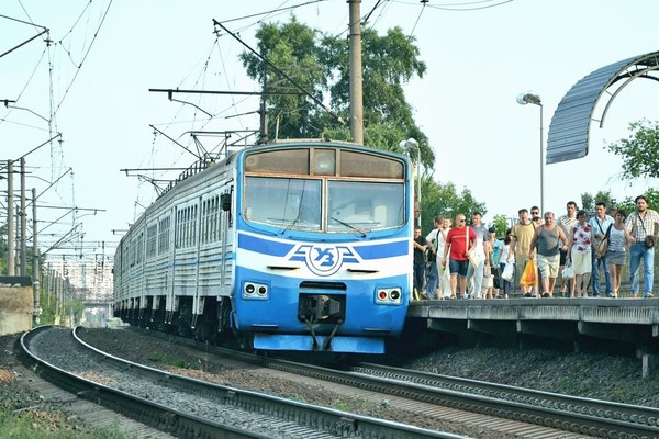 В киевских электричках хотят установить видеонаблюдение и кнопку вызова полиции