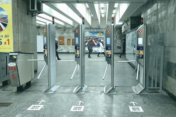 В киевском метрополитене могут ограничивать некоторые станции на вход