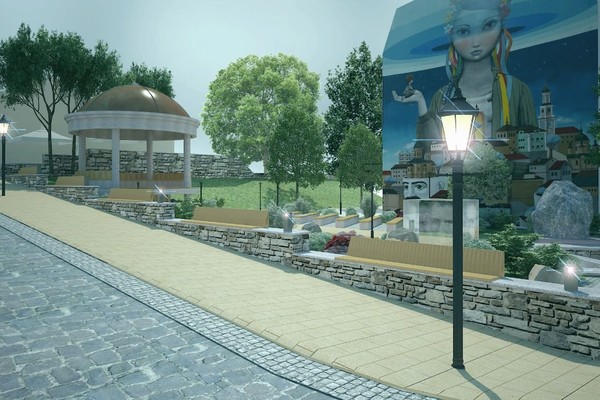 Власти предложили несколько вариантов проекта сквера на Андреевском спуске