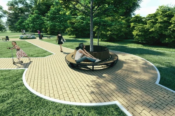 В Киеве хотят сделать карманные скверы: что это такое и где они появятся. Фото