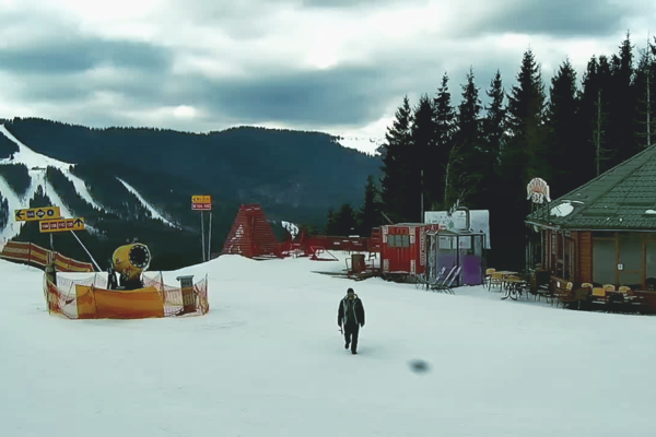 Пользователи сети высмеяли те самые «строжайшие» блокпосты при въезде к Буковель - ВИДЕО