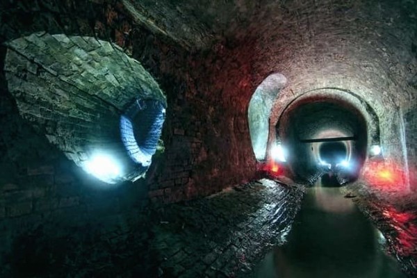 В КГГА показали подземные речки и лабиринты под Крещатиком. Фото