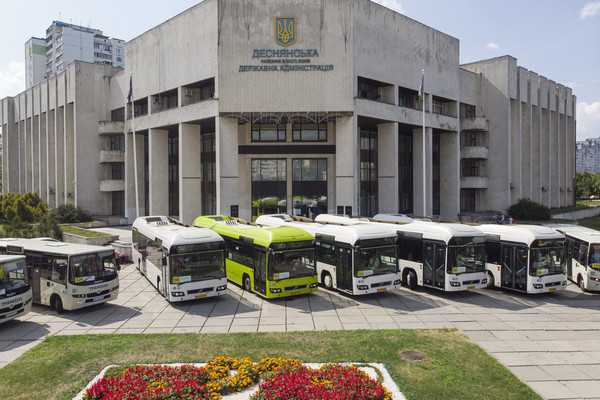 На каких маршрутах Киева будут курсировать автобусы нового образца
