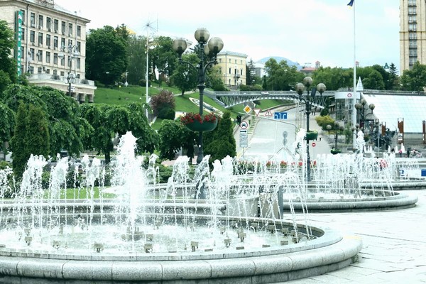 В Киеве продлили работу фонтанов еще на несколько дней