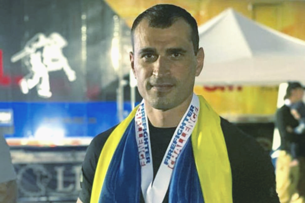 Житель Киева получил серебро на чемпионате мира среди пожарных