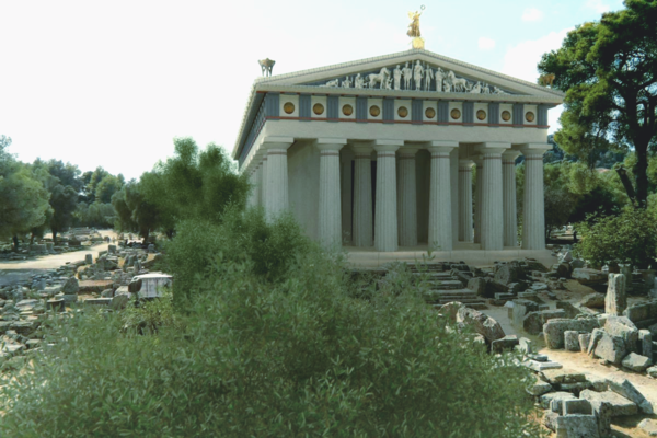  В Microsoft создали цифровую копию Древней Олимпии с храмами Зевса и Геры 