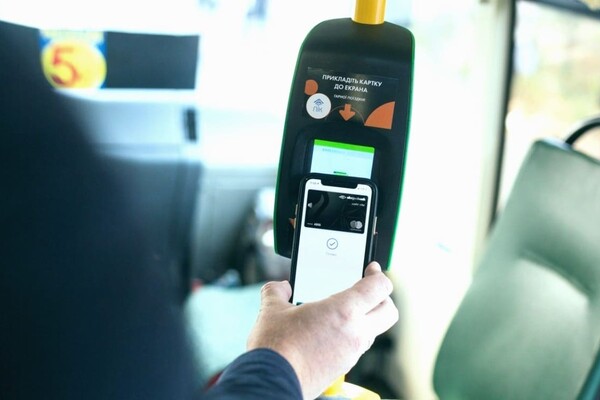 В общественном транспорте Киева можно будет расплатиться кредиткой