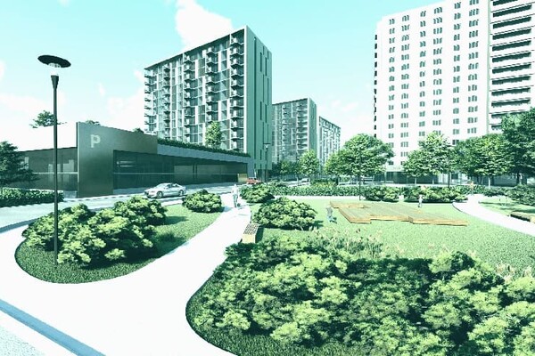 На месте заброшенного автобусного парка в Киеве построят новый ЖК