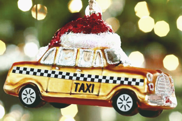 Новый год 2022 в Киеве: как изменятся цены на такси в новогоднюю ночь 