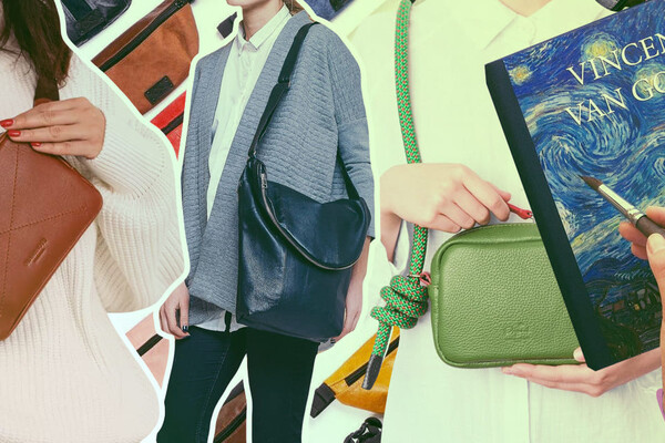 Клатч-книга, зарядка для телефона и сумка из куртки: 9 украинских брендов оригинальных сумок